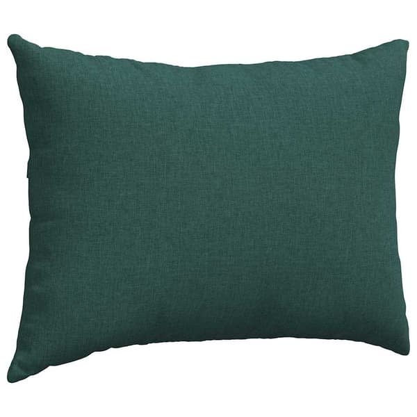 Sofakuddar 2 pcs Mörkgrön 70 x 50 cm tyg