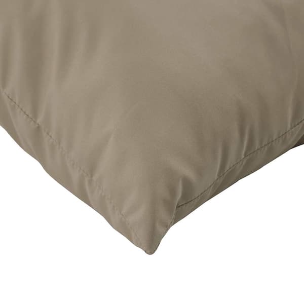 Palldynor 2 st taupe oxfordtyg