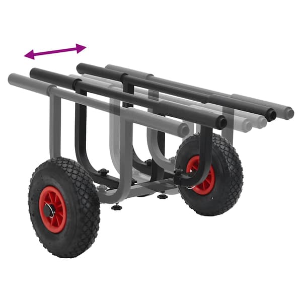 Kajakvagn 90 kg aluminium