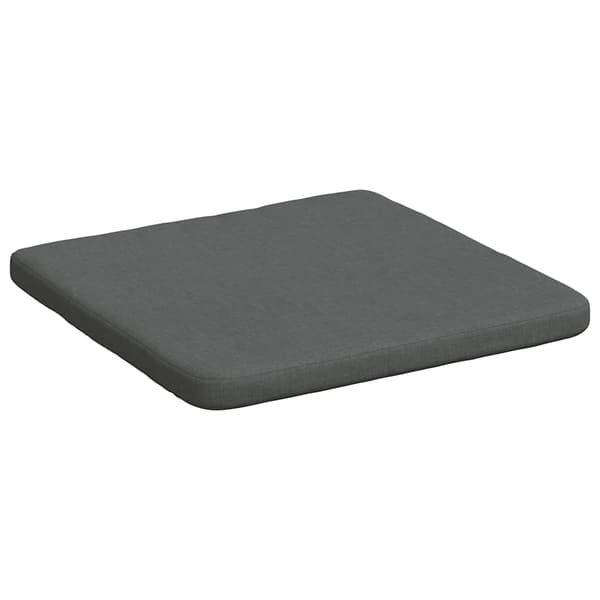 Sittkuddar 4 pcs Mörkgrå 40 x 40 x 3 cm tyg