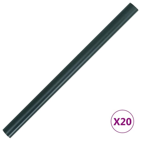Insynsskyddslist PVC 35x0,19 m mattgrön