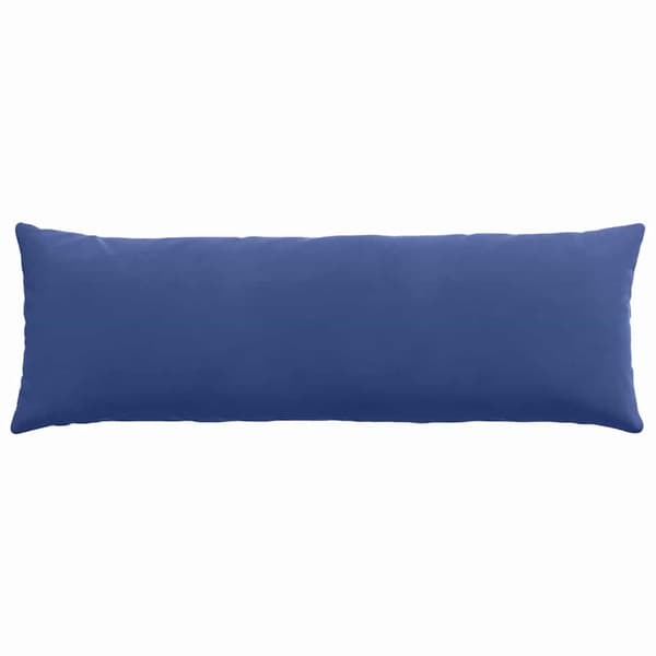 Sofakuddar 2 pcs Polisblå 120 x 40 cm Kordread tyg