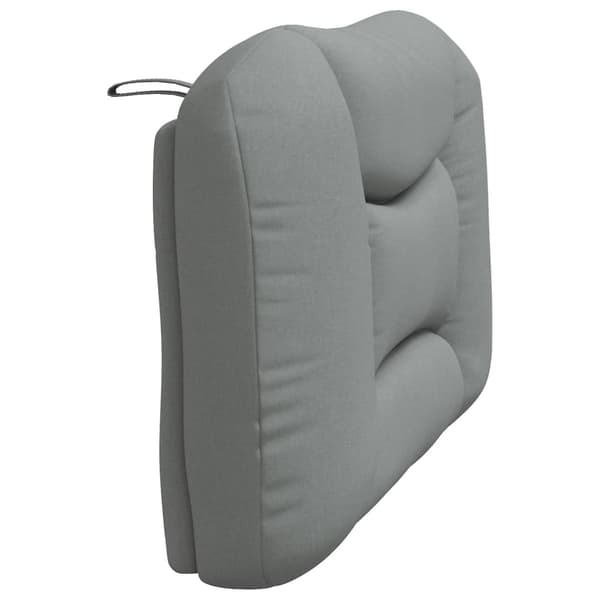 Headboard Cushion "Hvar" Light Grey 100 cm Fabric