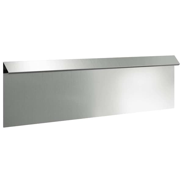 Snigelfence 100 x 3,5 x 25 cm Galvaniserat Stål Silver