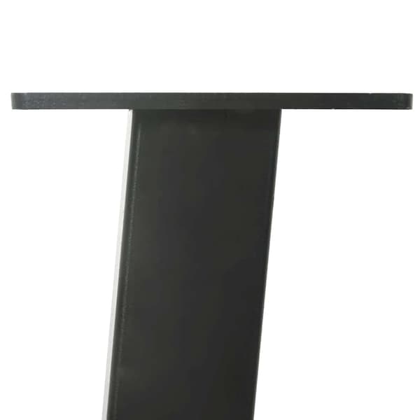 Konsolbordsben 4 st antracit 72 cm stål