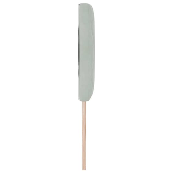 Huvudgavel Ljusgrå 144 cm Sammet