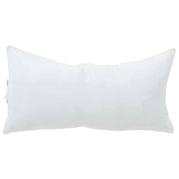 Kudde med kudde Vit 80 x 42 x 20 cm Bomull och Polyester