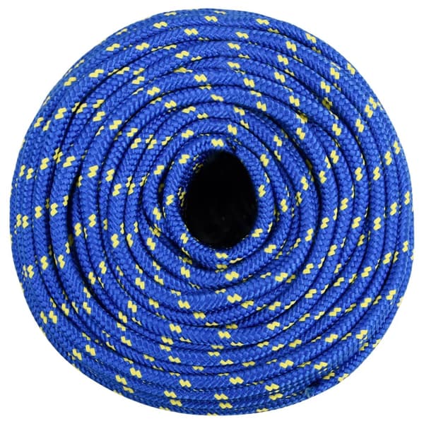 Båtlina blå 8 mm 50 m polypropen