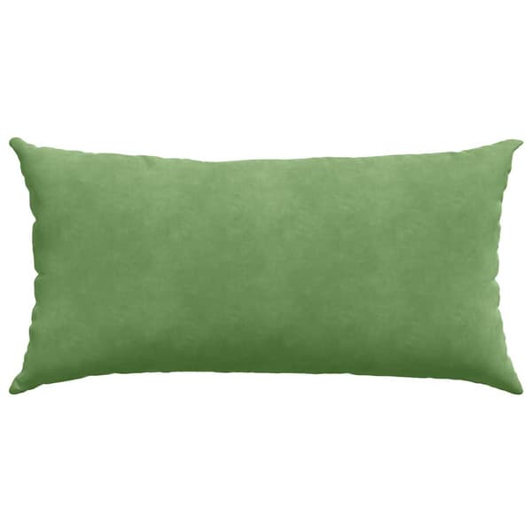 Sofakuddar 2 pcs Ljusgrön 80 x 40 cm Kordread tyg