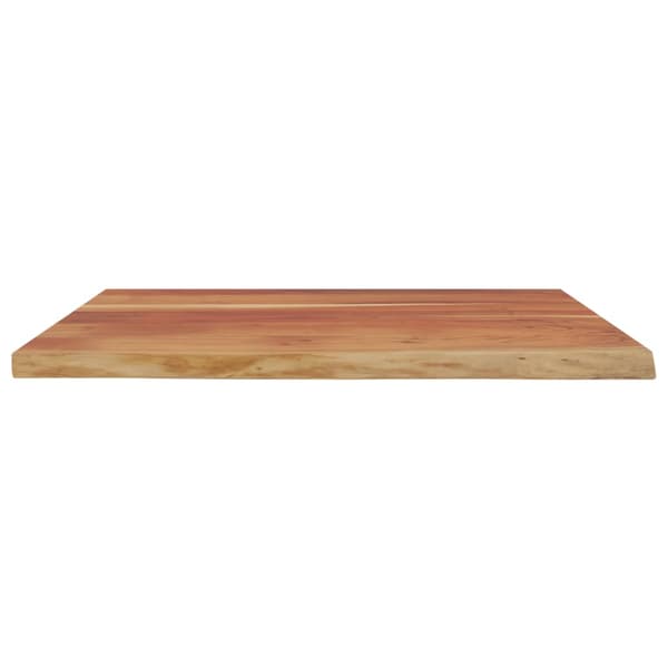 Bordsskiva 90x80x3,8 cm rektangulär massiv akacia rustik kant