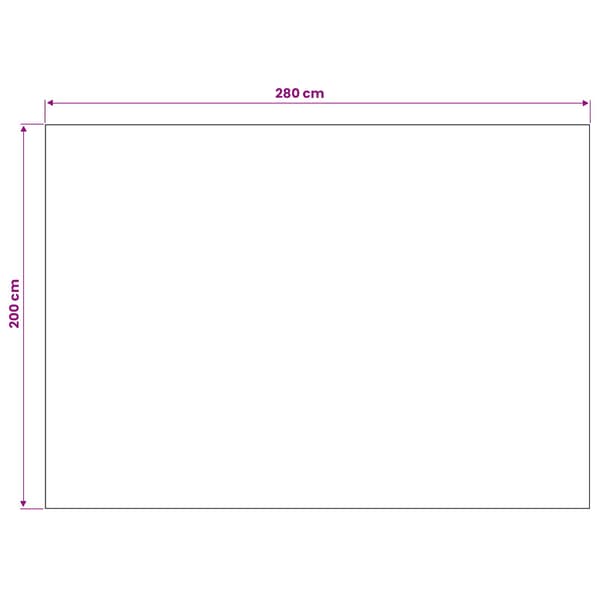 Områdesmattor Rektangulär SIROLO Beige 280 x 200 cm Polyester