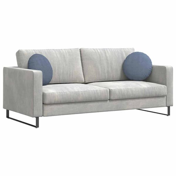 Sittkuddar 2 pcs Blå Ø 40 cm Kordread tyg