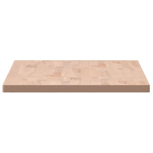 Bordsskiva 100x50x2,5 cm rektangulär massivt bokträ