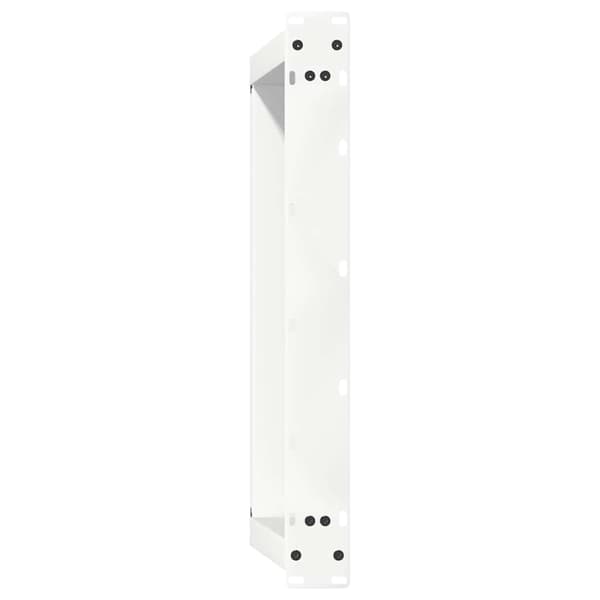 Soffbordsben U-formade 2 st vita 70x(30-31) cm stål