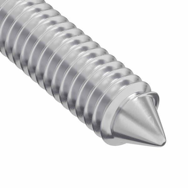 Skruv 1000 pcs Silver M6 x 100 mm Stål