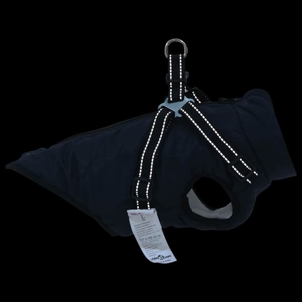 Hund Kappa Mörkblå L28 Fleece och Polyester