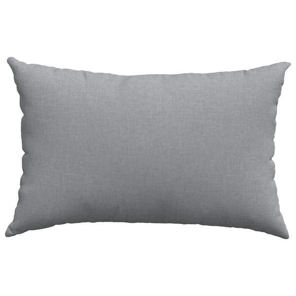 Sofakuddar 2 pcs Ljusgrå 60 x 40 cm tyg