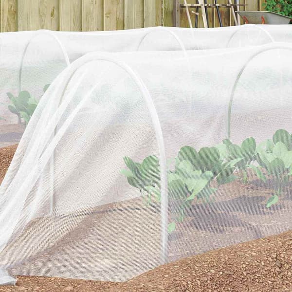 Insektsnät Vit 3 x 5 m polyeten