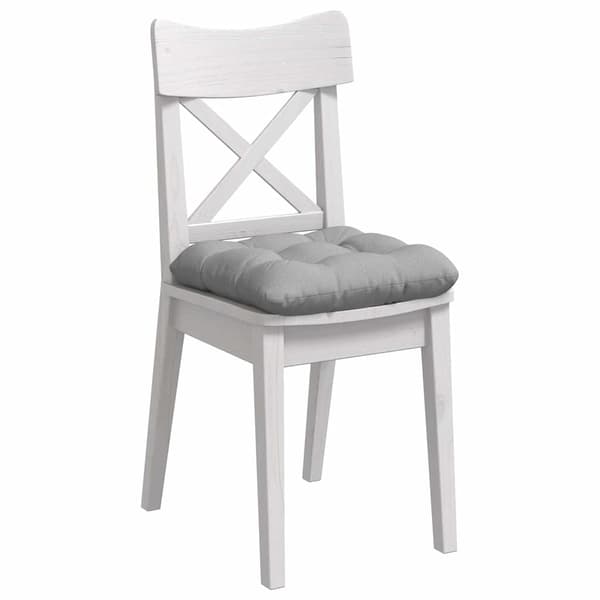 Sittkuddar 4 pcs Moln Grå 40 x 40 x 12 cm tyg