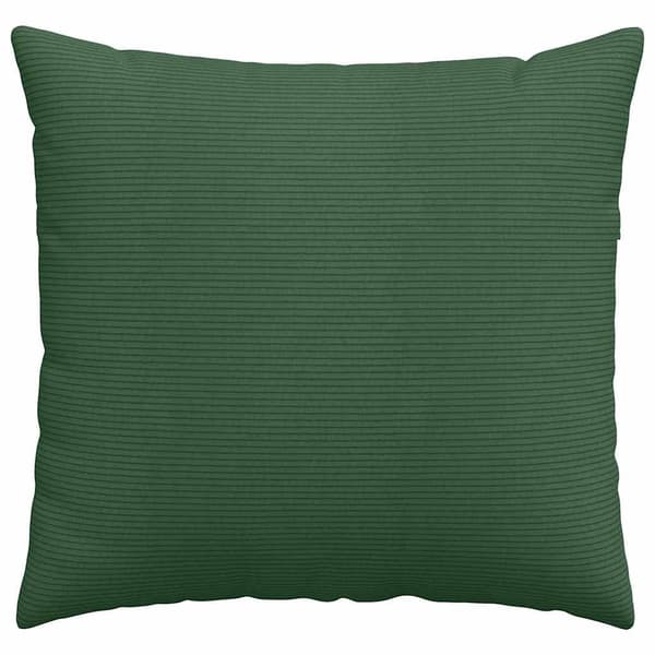 Sofakuddar 2 pcs Mörkgrön 45 x 45 cm Kordread tyg