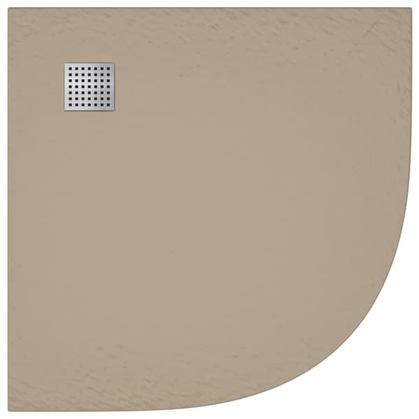Duschkar SMC brun 90x90 cm