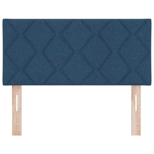 Huvudgavel Blå 90 cm tyg