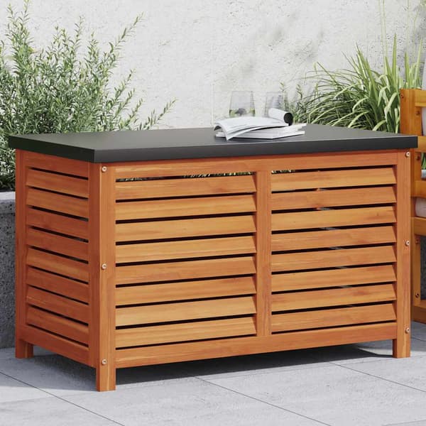Dynbox 60x50x55 cm massivt eukalyptusträ