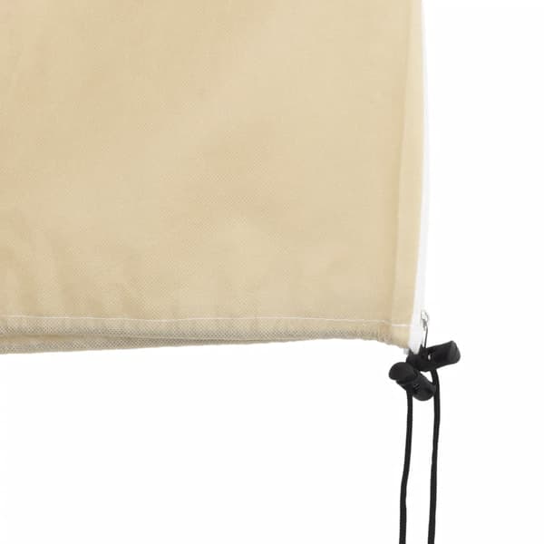 Fiberdukar med blixtlås 2 st 70 g/m² 2,36x2 m