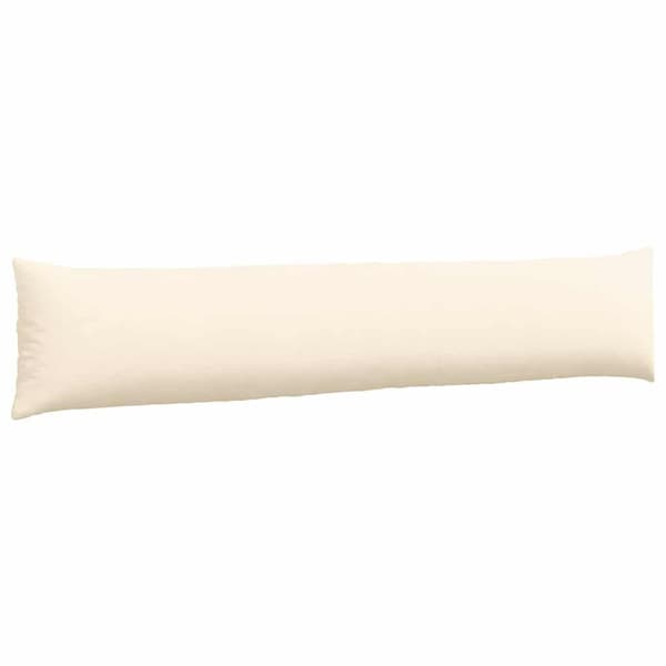 Sofakuddar 2 pcs Kräm 200 x 40 cm Kordread tyg