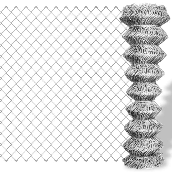 Gunnebostängsel galvaniserat stål 15x1 m silver