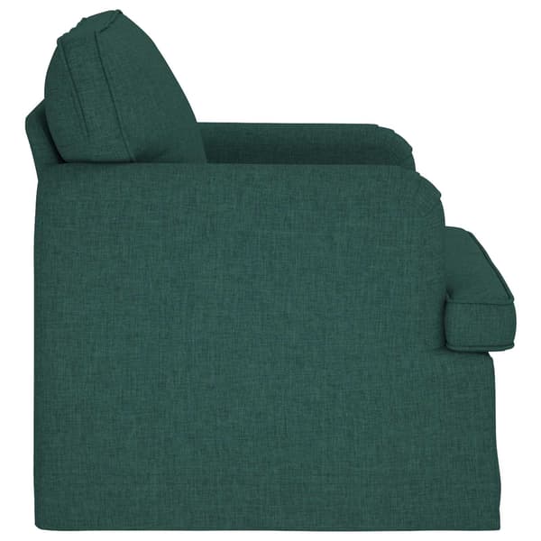 Soffa Mörkgrön 84 x 80 x 85 cm tyg