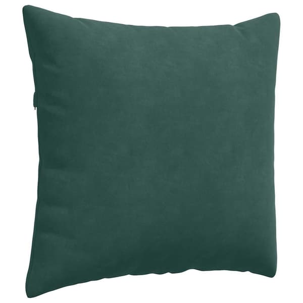 Sofakuddar 2 pcs Mörkgrön 50 x 50 cm Kordread tyg