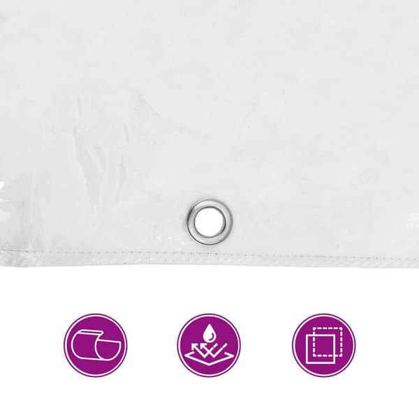 Växtskydd Transparent 4 x 12 m PVC