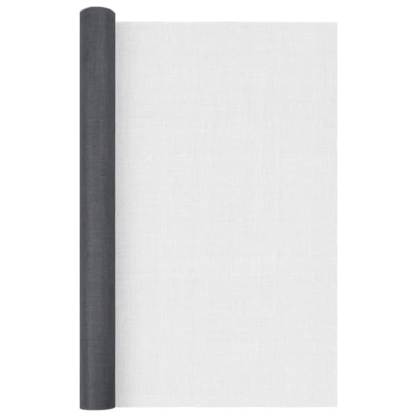 Insektsnät glasfiberplast 112x2000 cm grå