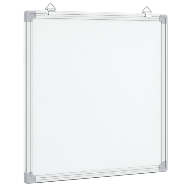 Magnetisk whiteboard 60x60x1,7 cm aluminium