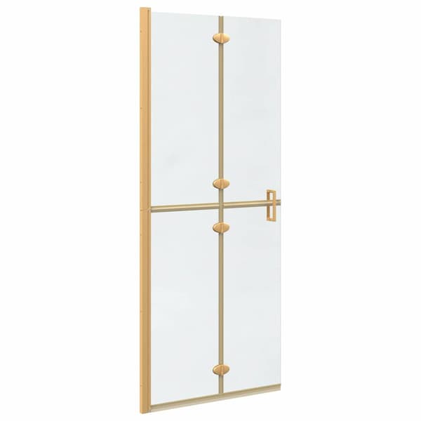 Walk-In duschvägg Guld 80 x 6,5 x 190 cm