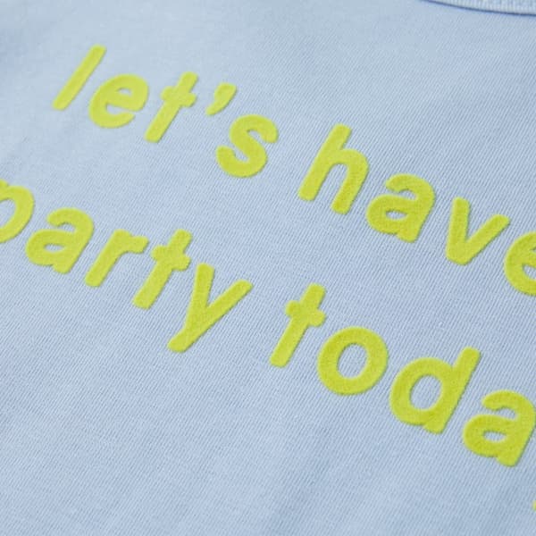 T-shirt för barn ljusblå 92
