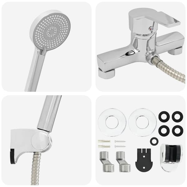 Duschhuvud Set Krom G 1 / 2 tum Mässing