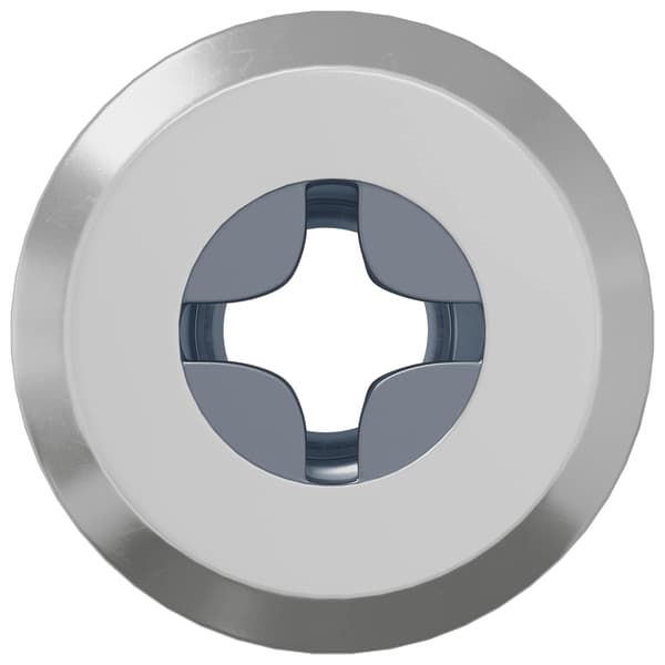 Låsmutter 2 pcs Silver M6 x 25 mm Stål