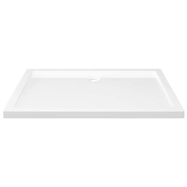 Duschkar rektangulärt ABS vit 70x100 cm