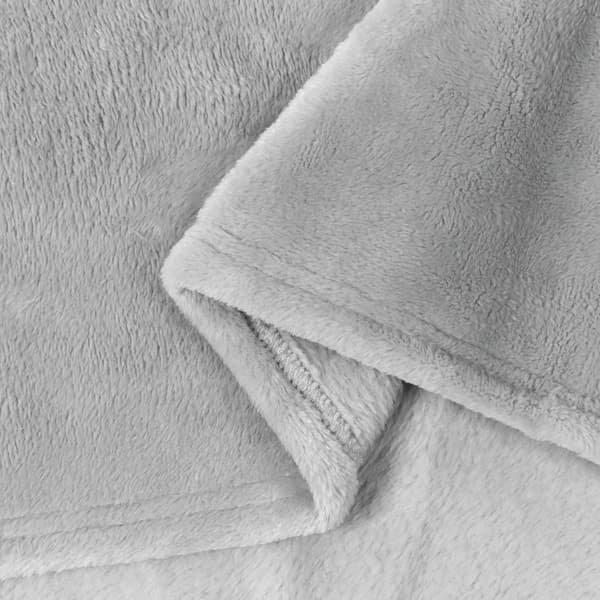Kastfilt Grå 150 x 200 cm Fleece