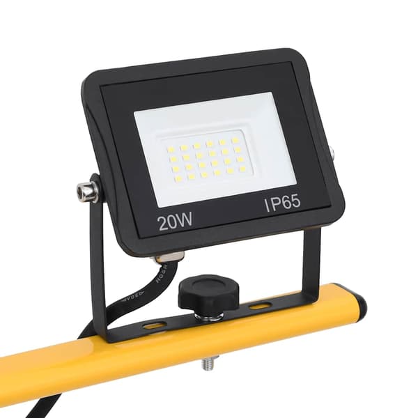 Strålkastare med stativ 2x20 W LED kallvit