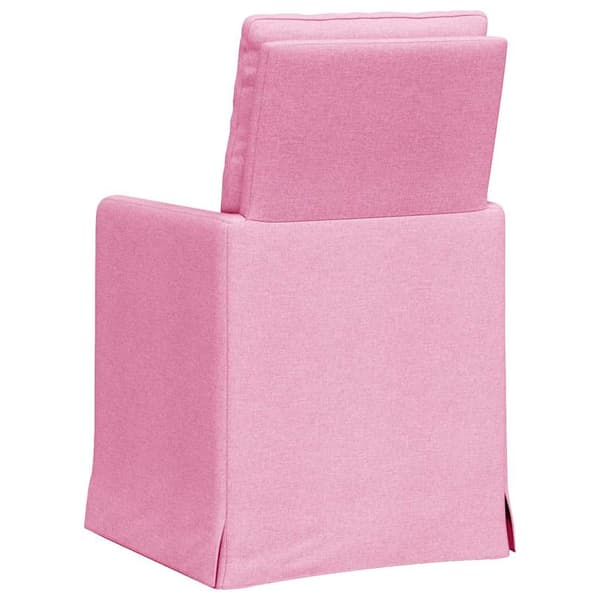 Matstolar 2 pcs Rosa 57 x 67 x 98 cm tyg