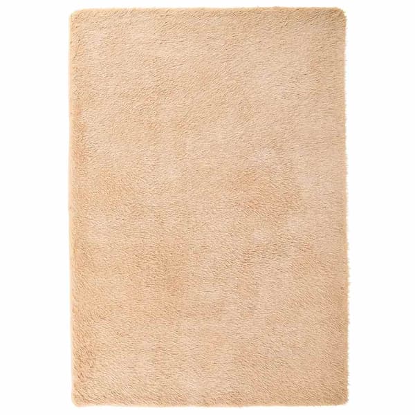 Ryamatta med lång lugg NAVARRA beige 120x170 cm polyester