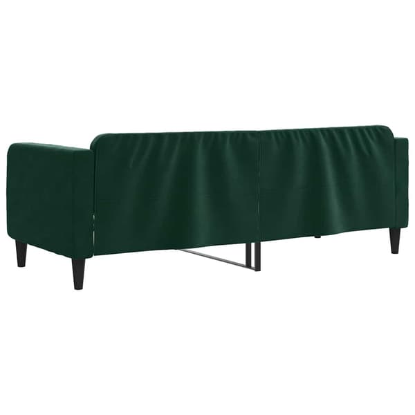 Dagbädd mörkgrön 80x200 cm sammet