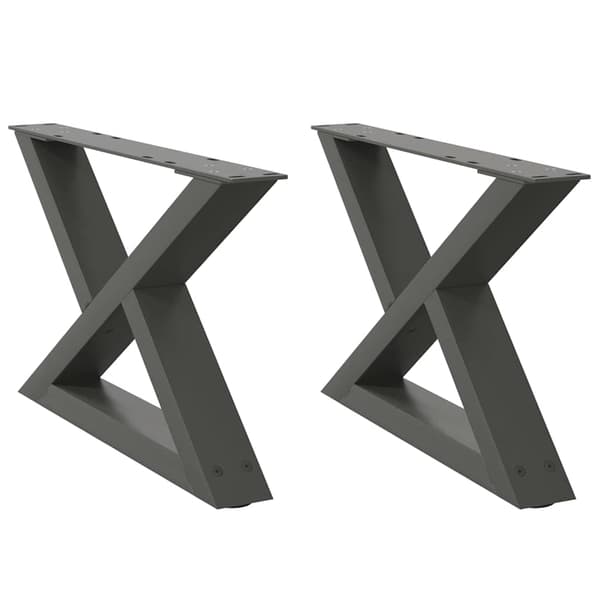 Soffbordsben 2 st antracit 60x(30-31,3) cm stål