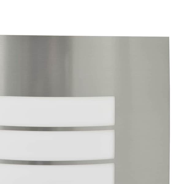 Utomhus vägglampa Silver 23,5 x 9 x 26 cm