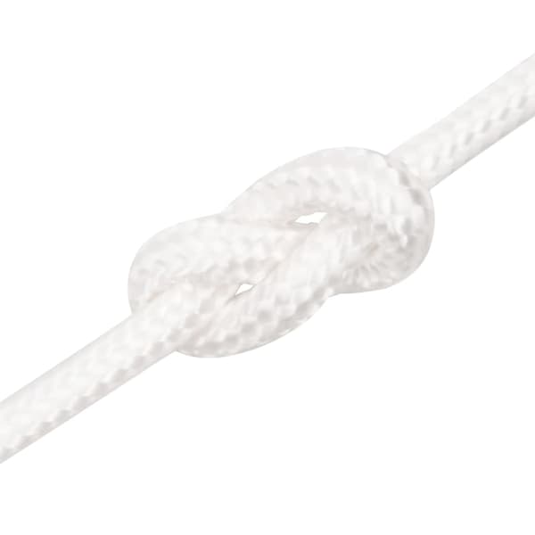 Båtlina helvit 8 mm 25 m polypropylen