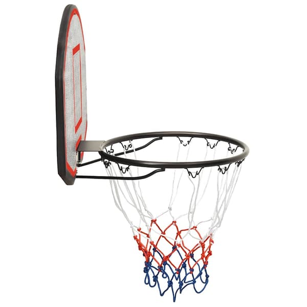 Basketkorg svart 71x45x2 cm polyeten