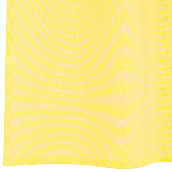 Voile gardiner med genomföringar 2 st gul